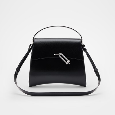 Leather shoulder crossbody large capacity premium messenger bag briefcase